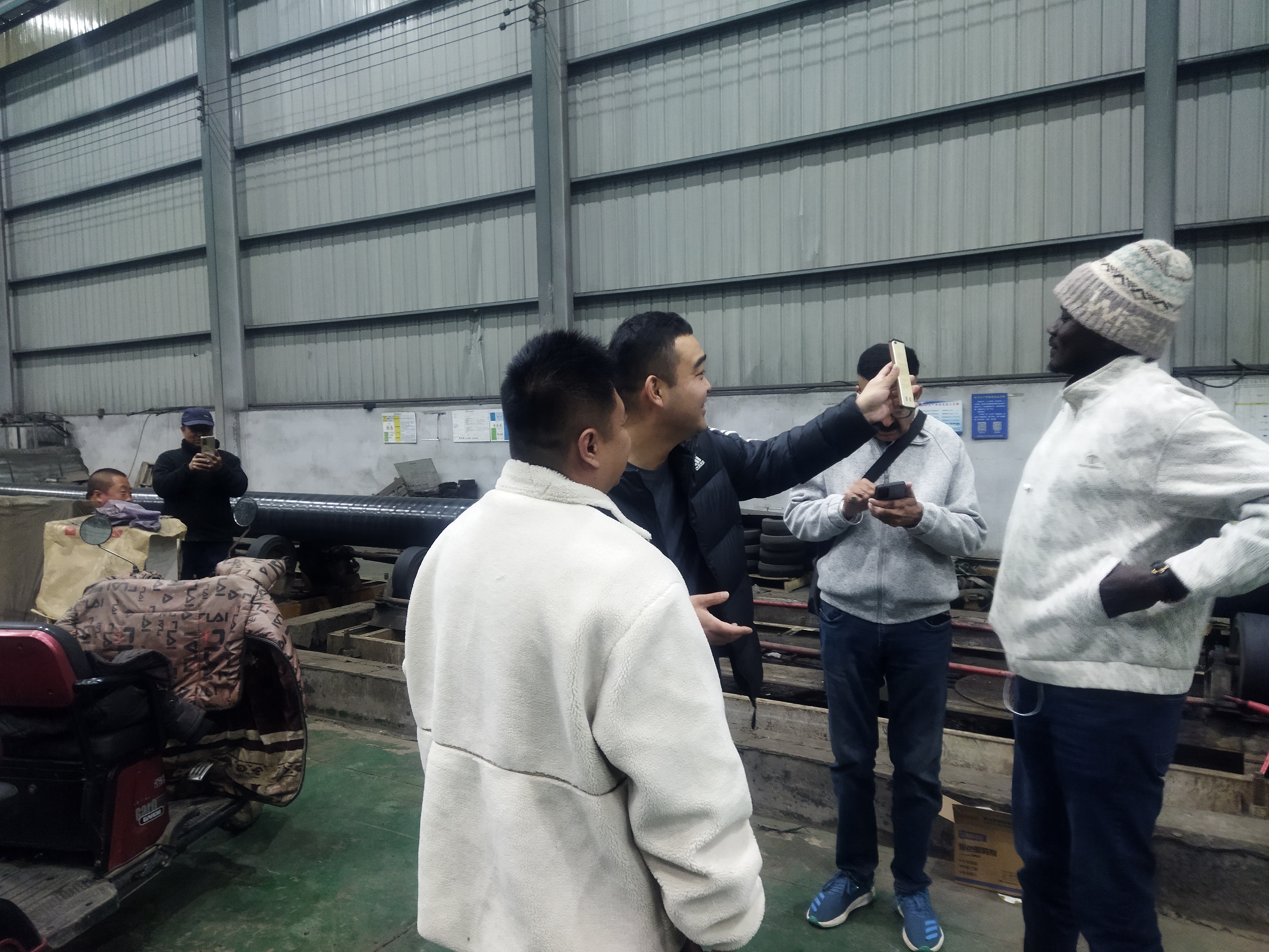Based on their on-site inspection, the South Sudanese oil delegation highly recognized our pipeline solutions.