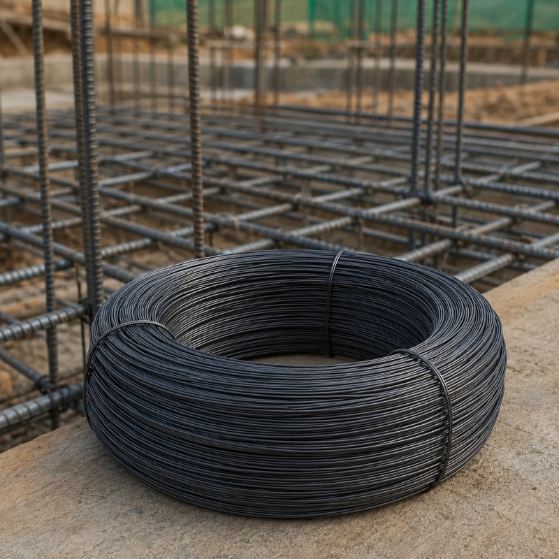 Carbon steel wire coil for binding, mesh weaving and industrial manufacturing