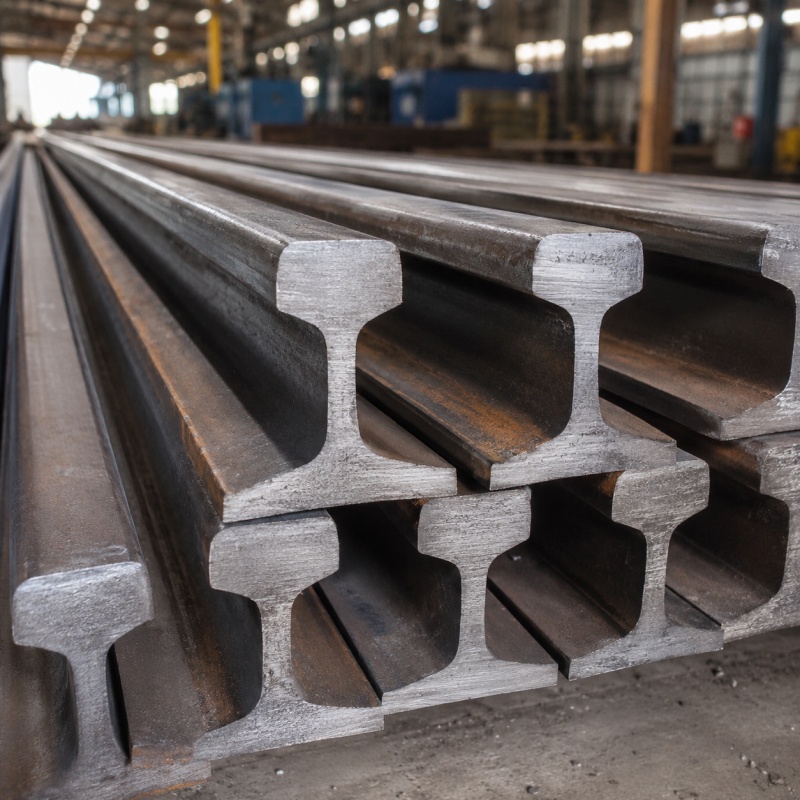 Steel Rail for Railway Track, Crane Rail, Mining Rail and Industrial Rail Projects