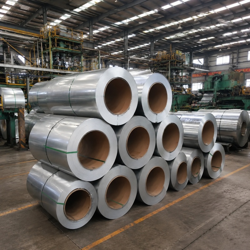 Food Grade Tinplate Coil T1 T2 T3 T4 T5 Electrolytic Tinplate Steel Coil for Packaging