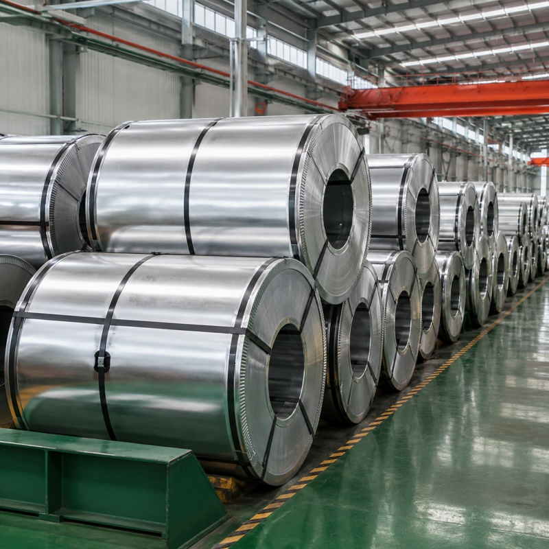 Galvanized steel strip coils for pipe making, cable armoring and industrial fabrication