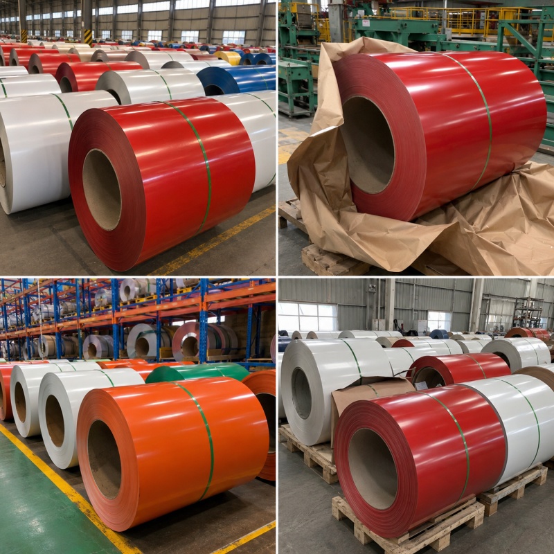 PPGI Coil Prepainted Galvanized Steel Coil for Roofing, Wall Panels and Construction