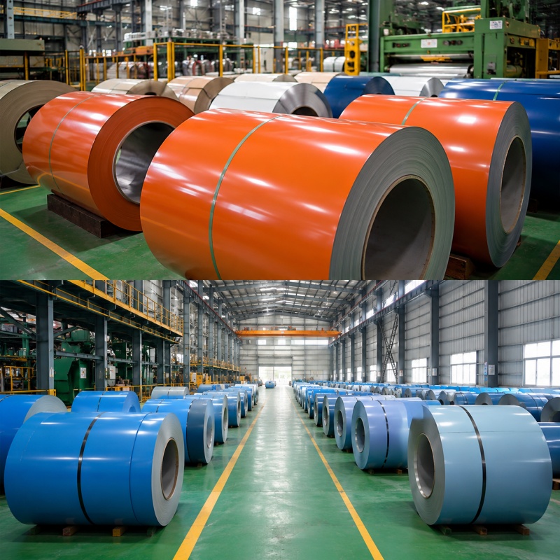 PPGI Coil Prepainted Galvanized Steel Coil for Roofing, Wall Panels and Construction
