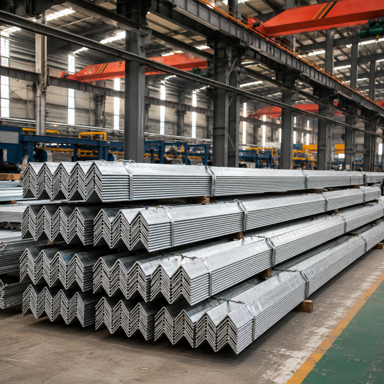 Angle Steel Bar for Construction, Steel Structure, Tower and Industrial Fabrication