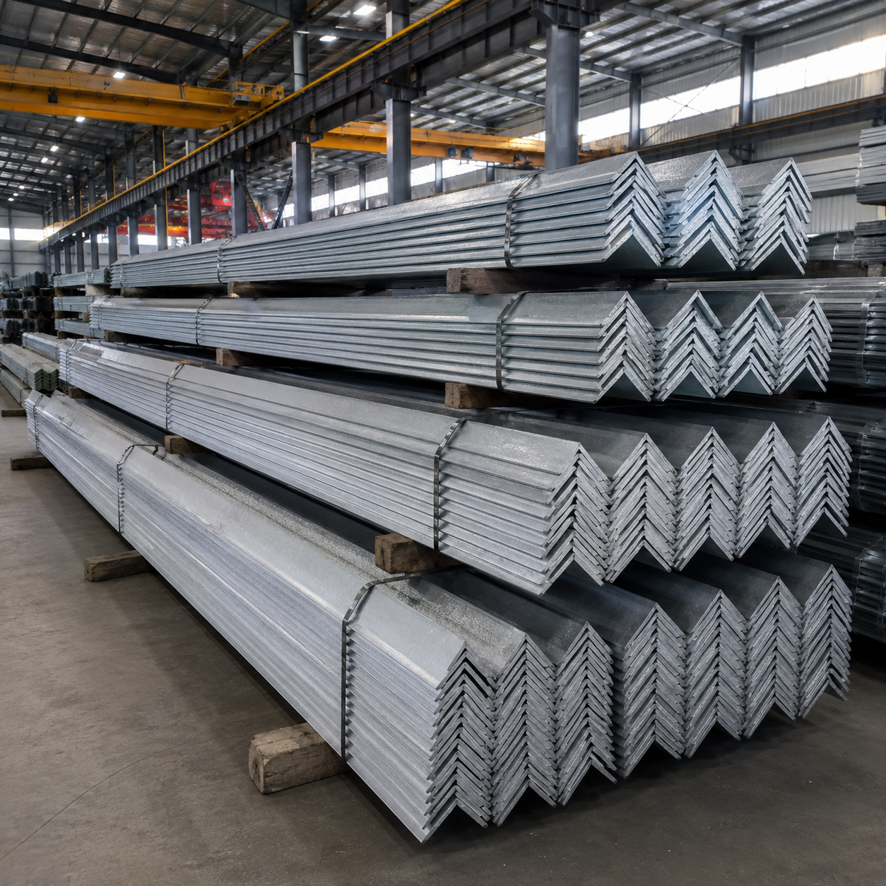 Angle Steel Bar for Construction, Steel Structure, Tower and Industrial Fabrication