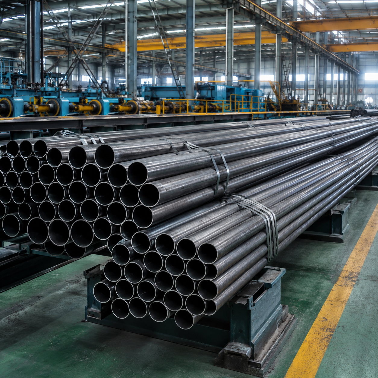 Carbon Steel Welded Pipe for Construction, Structure, Water Transmission and Industrial Use