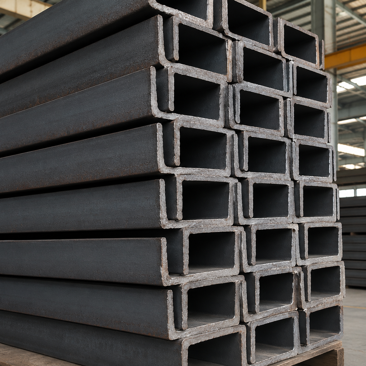 U Channel Steel for Construction, Steel Structure, Support Frames and Industrial Fabrication