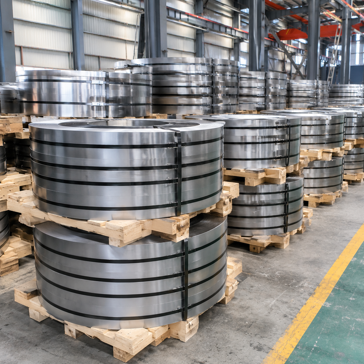 Precision Stainless Steel Strip Coil for Stamping, Springs, Clamps and Industrial Manufacturing