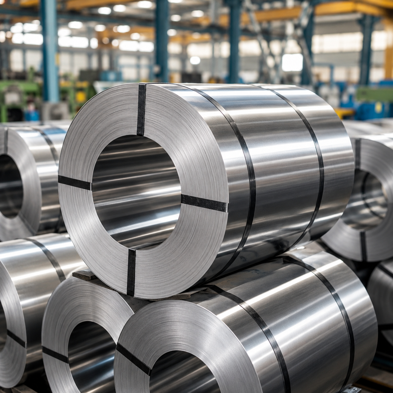 Precision Stainless Steel Strip Coil for Stamping, Springs, Clamps and Industrial Manufacturing