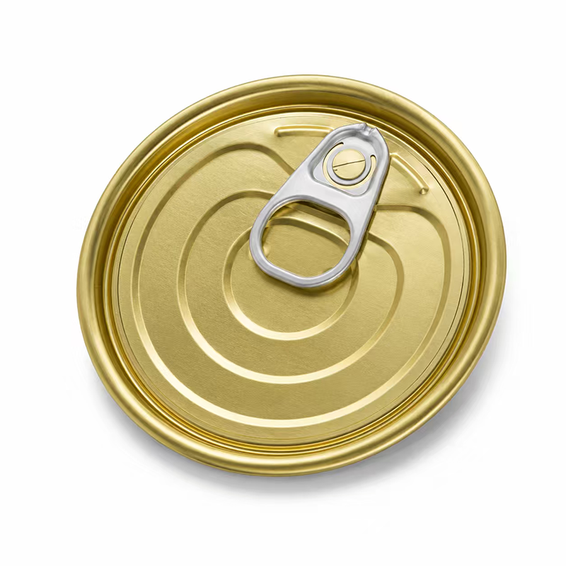 EOE Tinplate Easy Open End Lid for Food Cans, Pet Food and Metal Packaging