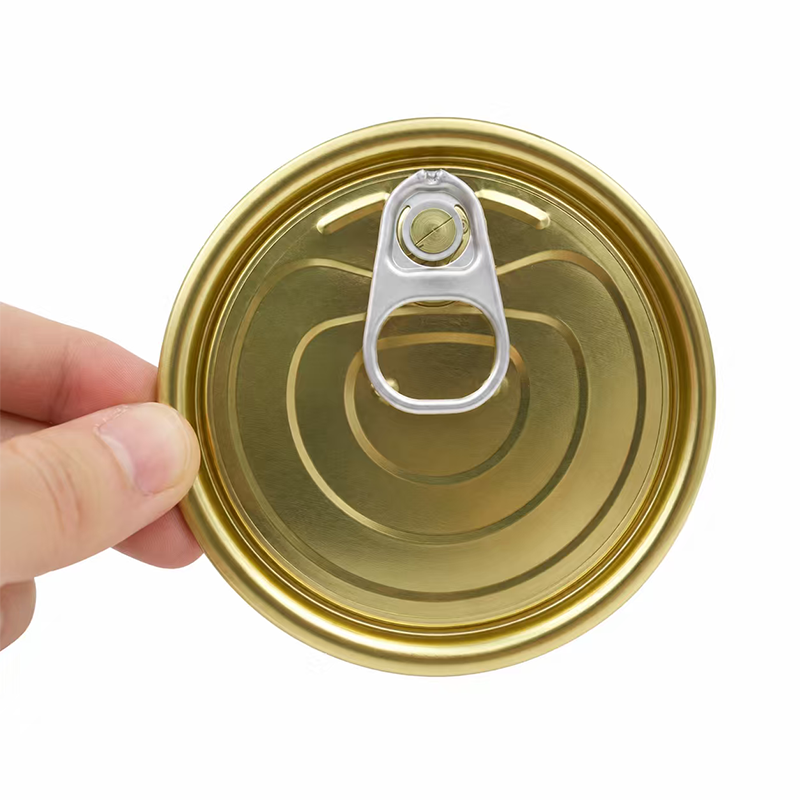 EOE Tinplate Easy Open End Lid for Food Cans, Pet Food and Metal Packaging