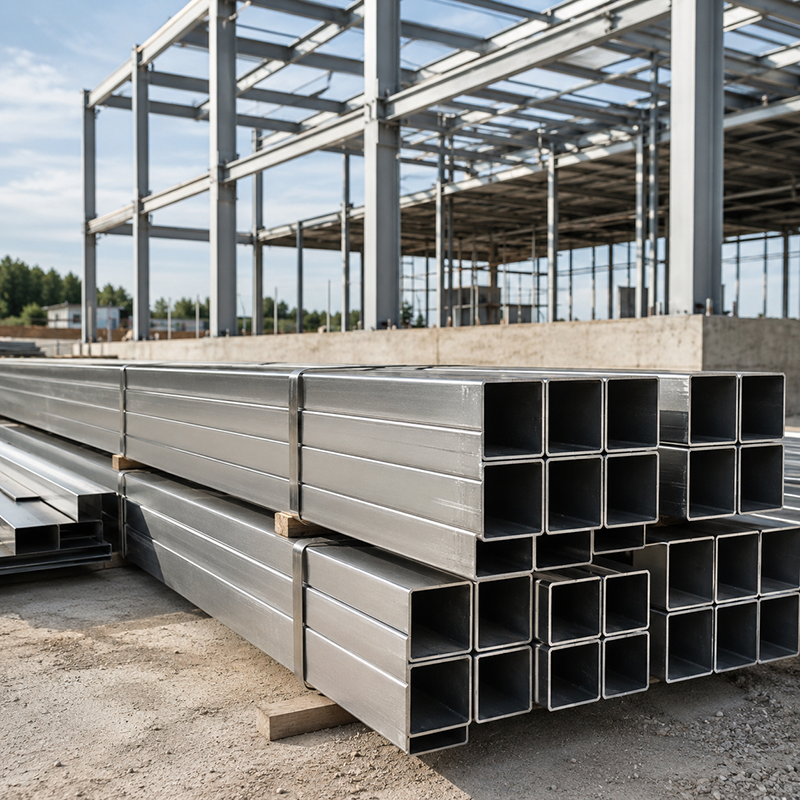 Stainless Steel Square Tube for Construction, Decoration, Handrails and Industrial Fabrication