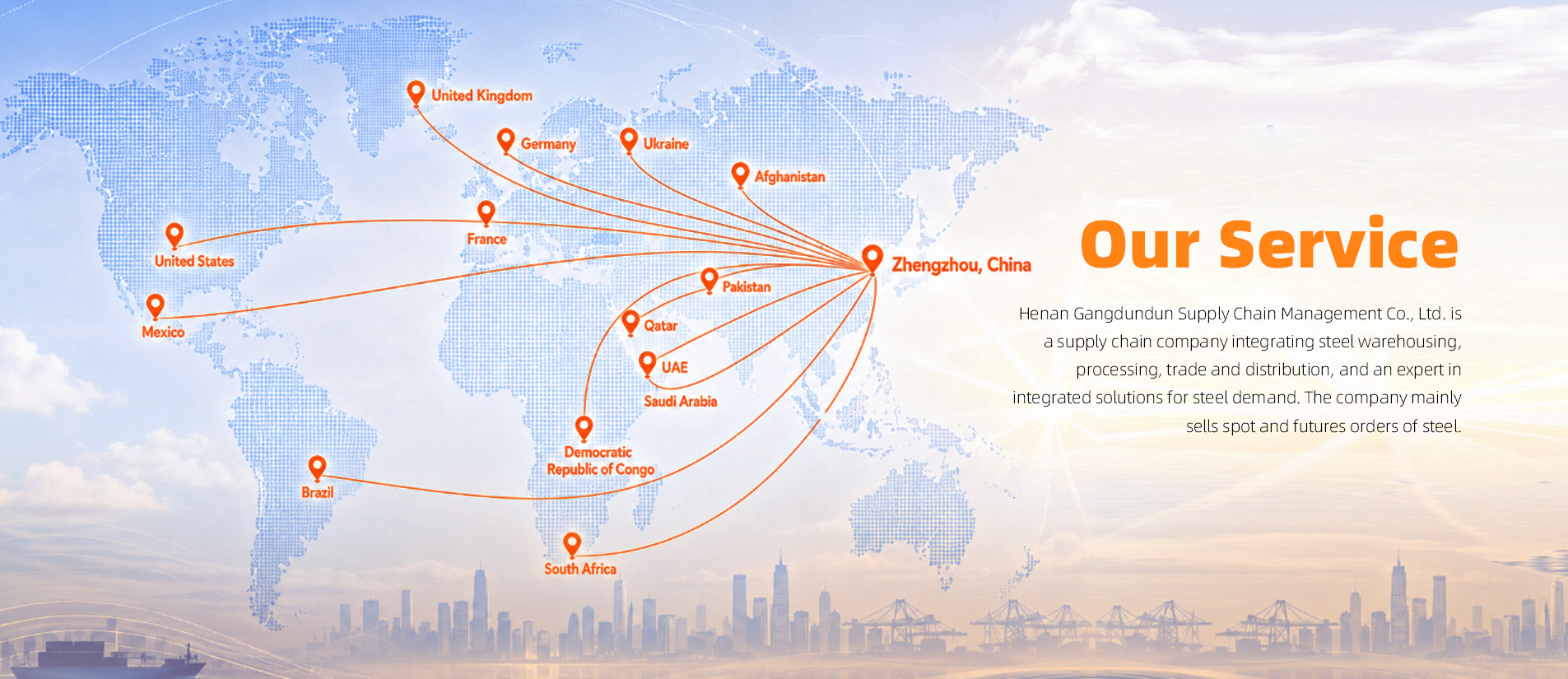 Henan GDD Materials Global Service Network