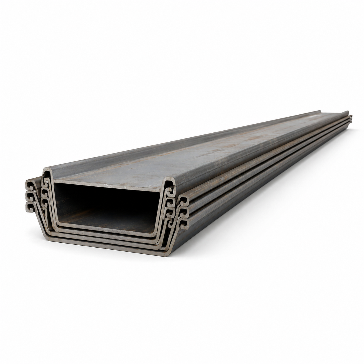 Steel Sheet Pile for Retaining Walls, Cofferdams, Ports, Bridges and Foundation Construction