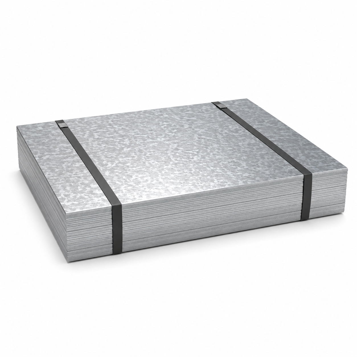 GI Galvanized Steel Sheet for Roofing, Construction, Ducts, Panels and Industrial Fabrication