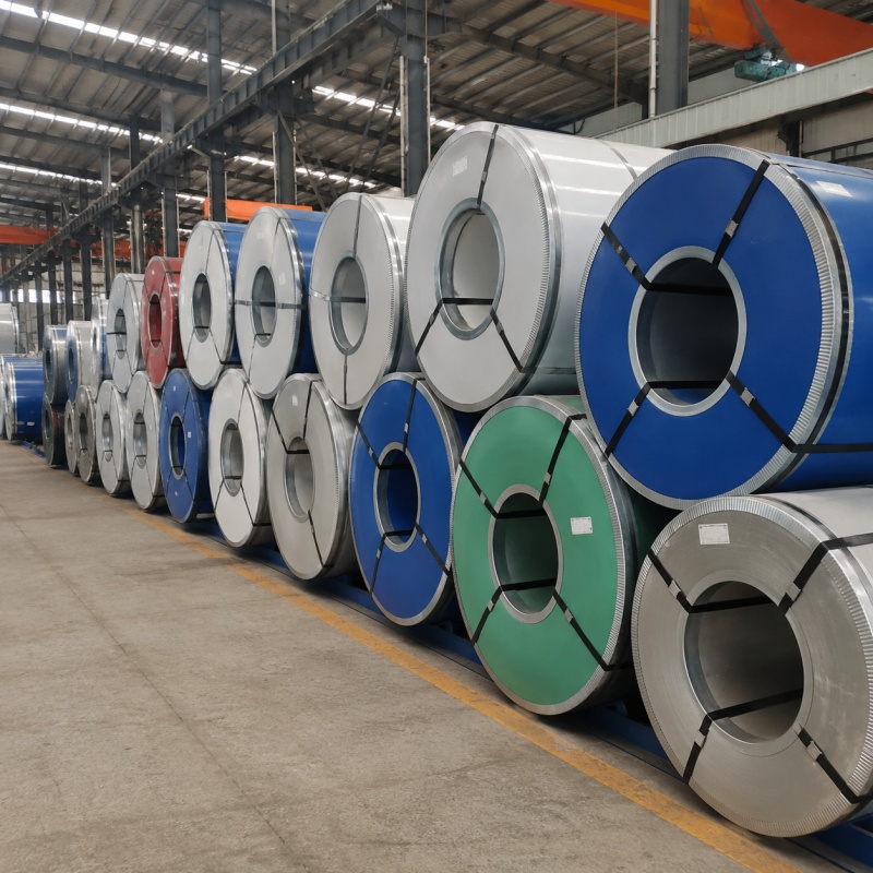 PPGI Prepainted Galvanized Steel Coil for Roofing Sheets, Wall Panels and Construction Materials