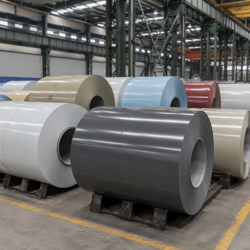 PPGI Prepainted Galvanized Steel Coil for Roofing Sheets, Wall Panels and Construction Materials