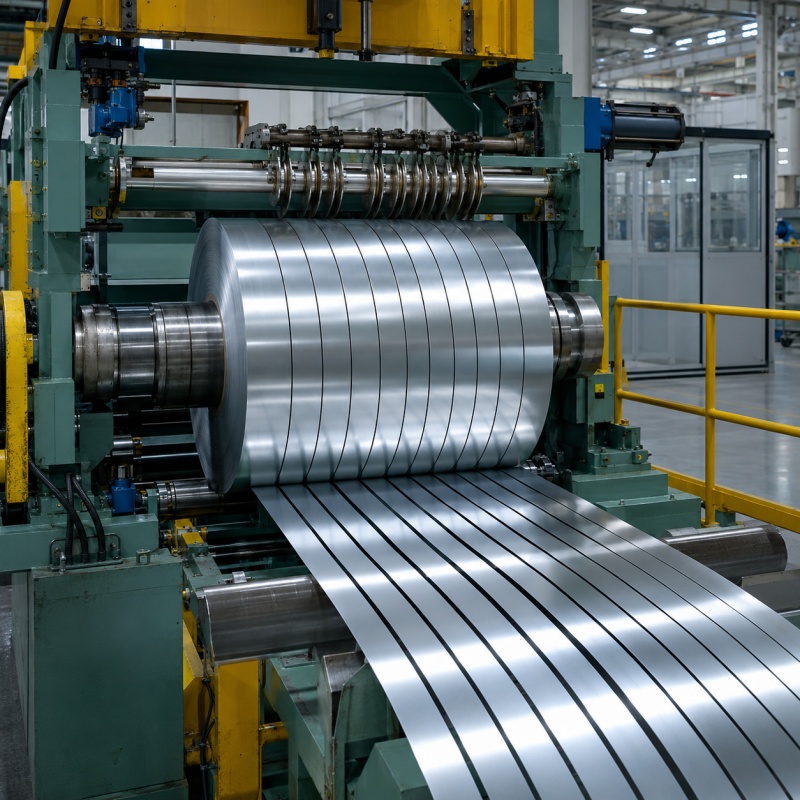 Hot dip galvanized steel strip coils for pipe making, cable armoring and duct production