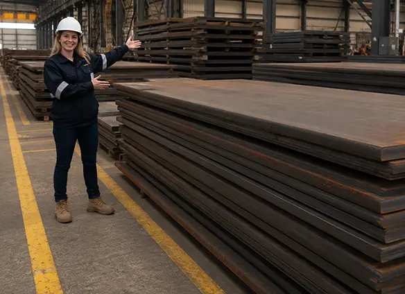 Wear Resistant Steel Plate for Mining Equipment, Chute Liners, Buckets and Heavy Industrial Machinery