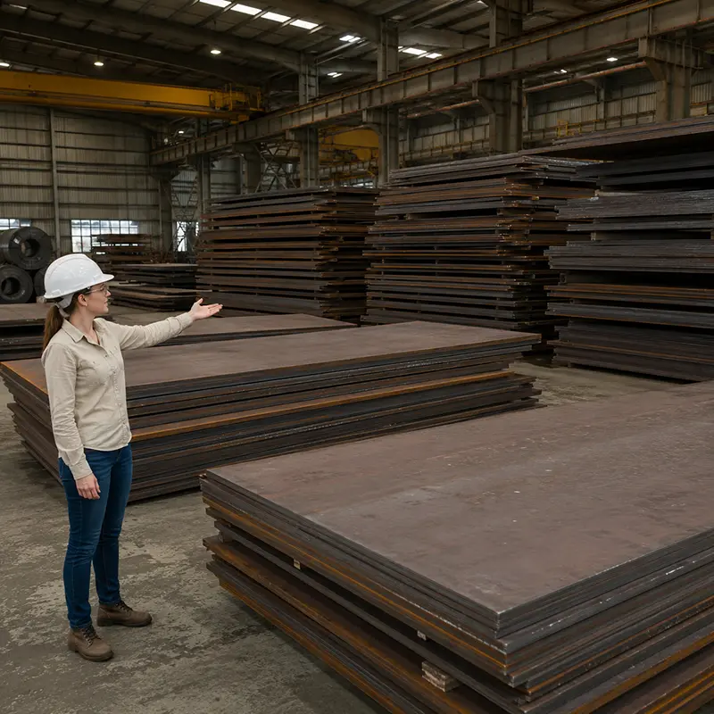 Wear Plate Abrasion Resistant Steel Plate for Mining, Crushers and Heavy Machinery