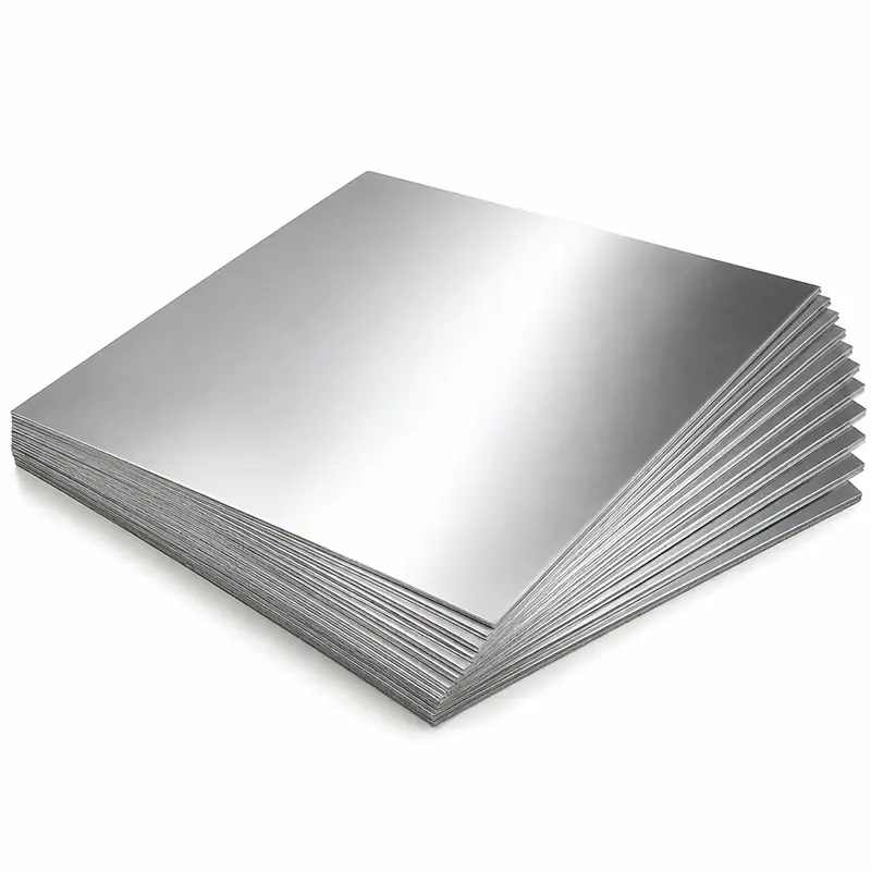 BA batch annealed tinplate sheets stacked on pallets for food can manufacturing