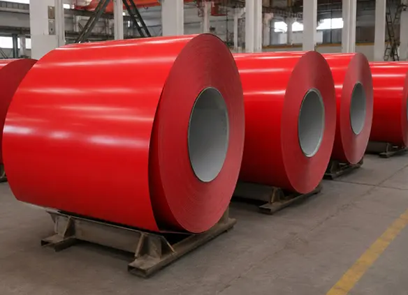 RAL 3020 Traffic Red PPGI Prepainted Galvanized Steel Coil for Roofing and Wall Panels