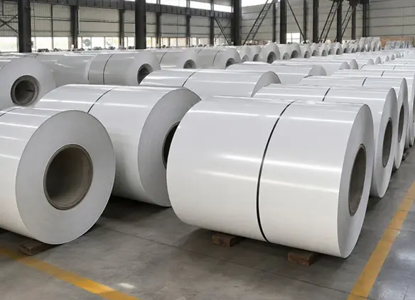 RAL 9003 Signal White PPGI Prepainted Galvanized Steel Coil for Roofing, Sandwich Panels and Ceilings