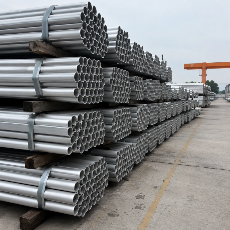 Hot Dip Galvanized Round Steel Pipe for Fencing, Scaffolding, Greenhouses and Structural Construction