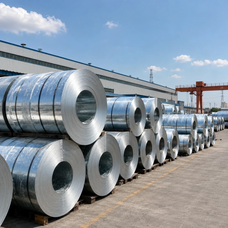 HDG Coil Hot Dip Galvanized Steel Coil for Roofing, Ducts, Panels and Industrial Fabrication