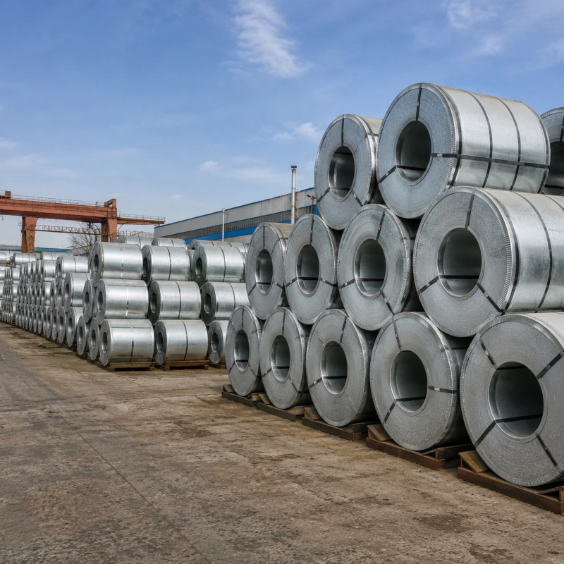 HDG Coil Hot Dip Galvanized Steel Coil for Roofing, Ducts, Panels and Industrial Fabrication
