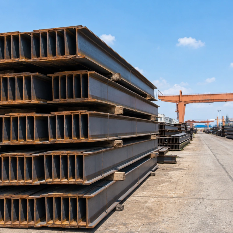 H Beam Steel for Structural Columns, Building Frames, Bridges and Industrial Construction