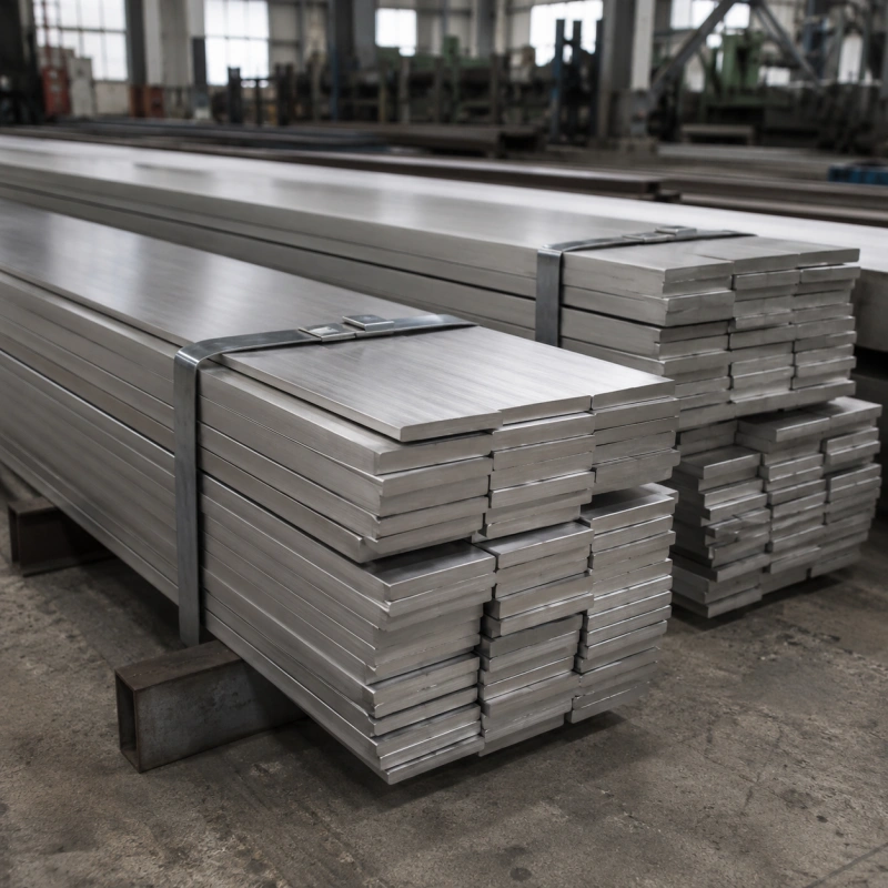 304 316L Stainless Steel Flat Bar for Machinery, Structural Supports and Architectural Fabrication