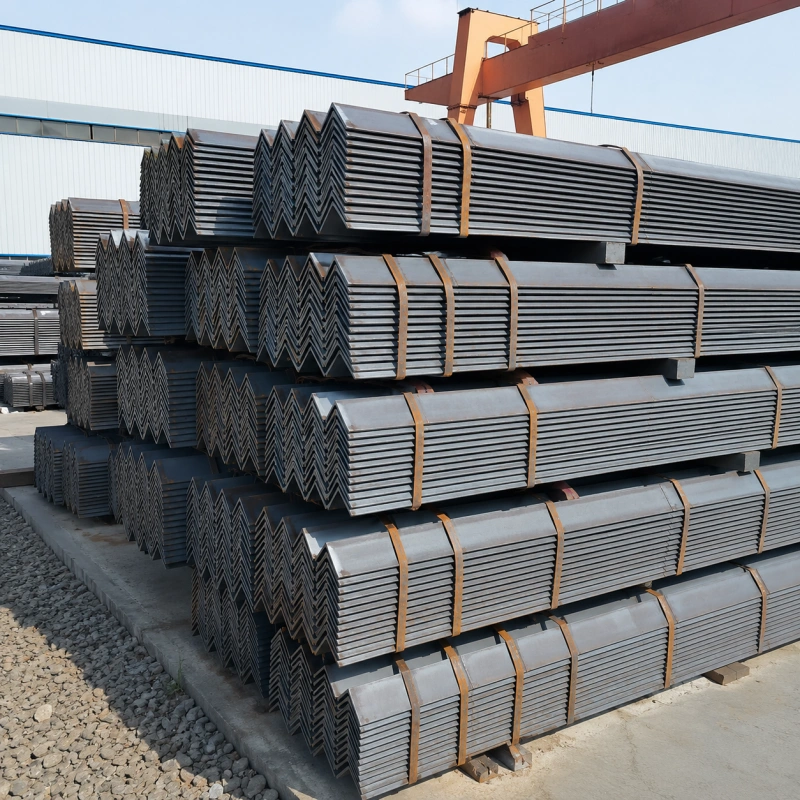 Hot Rolled Equal and Unequal Carbon Steel Angle Bar for Structural Frames, Supports and Construction