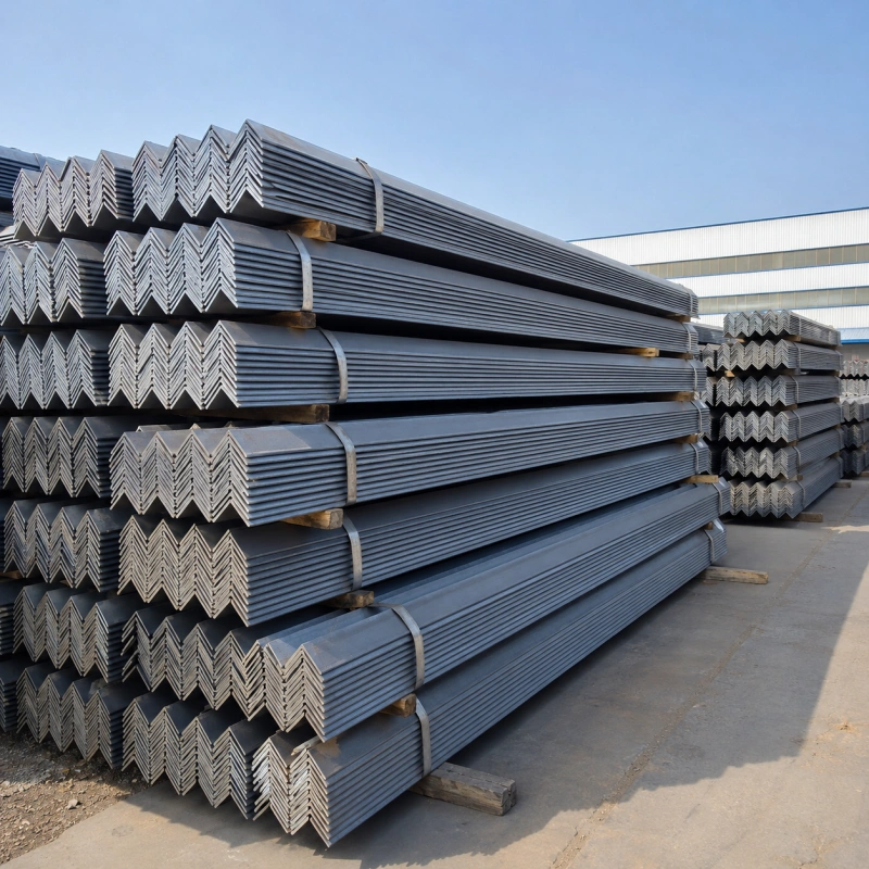 Hot Rolled Equal and Unequal Carbon Steel Angle Bar for Structural Frames, Supports and Construction