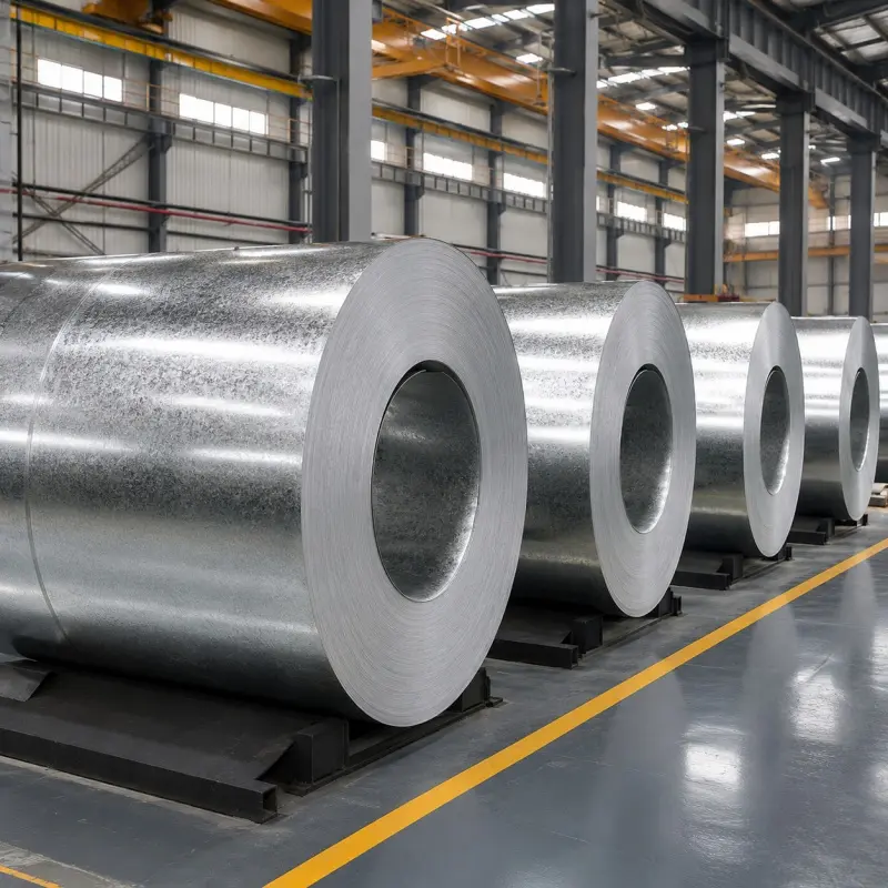 Regular Spangle 55% Al-Zn Galvalume Steel Coil for Roofing, Wall Panels and Corrugated Sheets