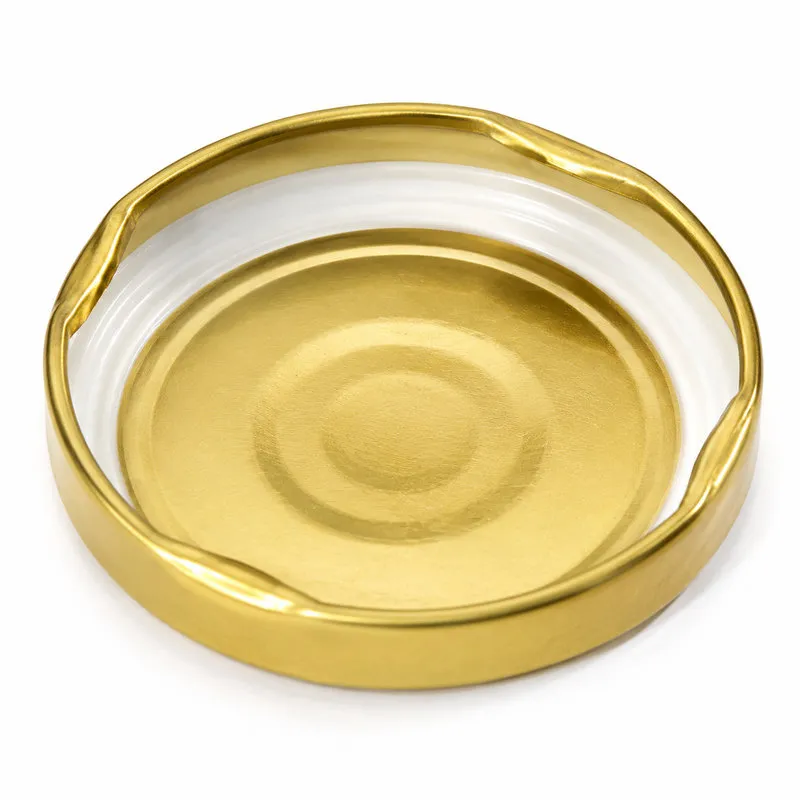 Tinplate Screw Caps for glass jars, jam, honey and food packaging