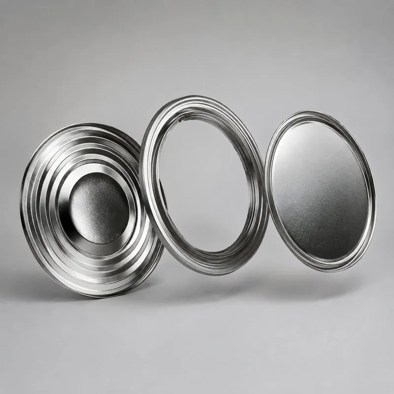 Round Tinplate Lids for metal cans, paint pails and industrial packaging containers
