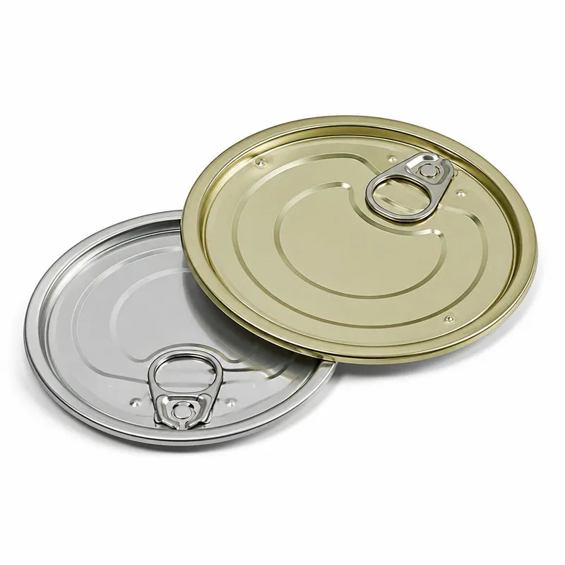 Easy Open End ring pull lids for tomato paste, seafood and canned food packaging