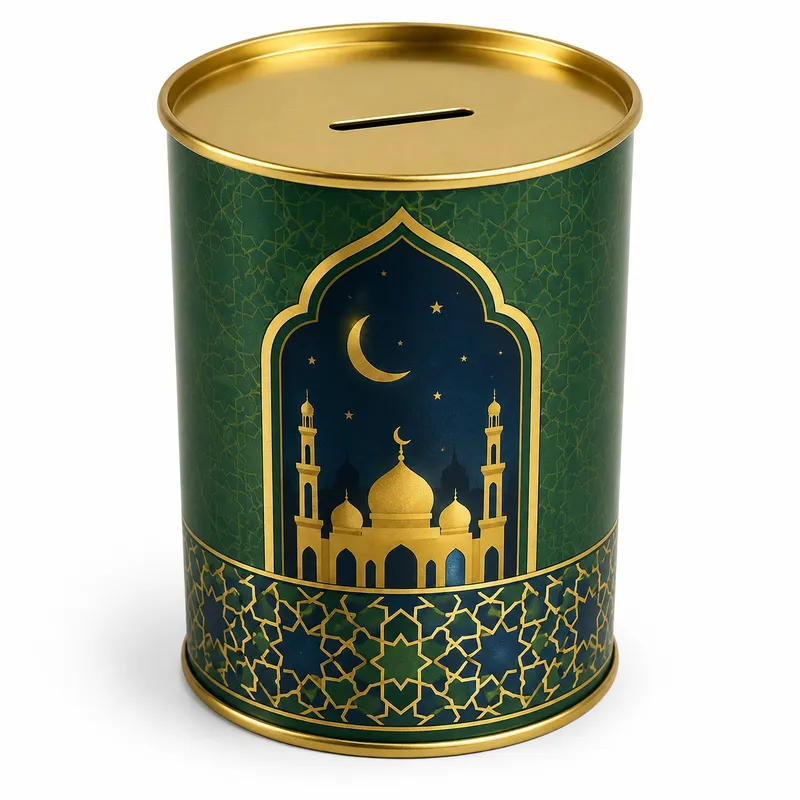 Middle East Tinplate Money Box