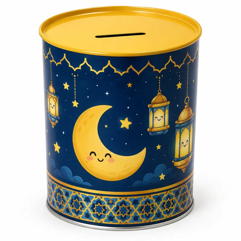 Middle East Tinplate Money Box